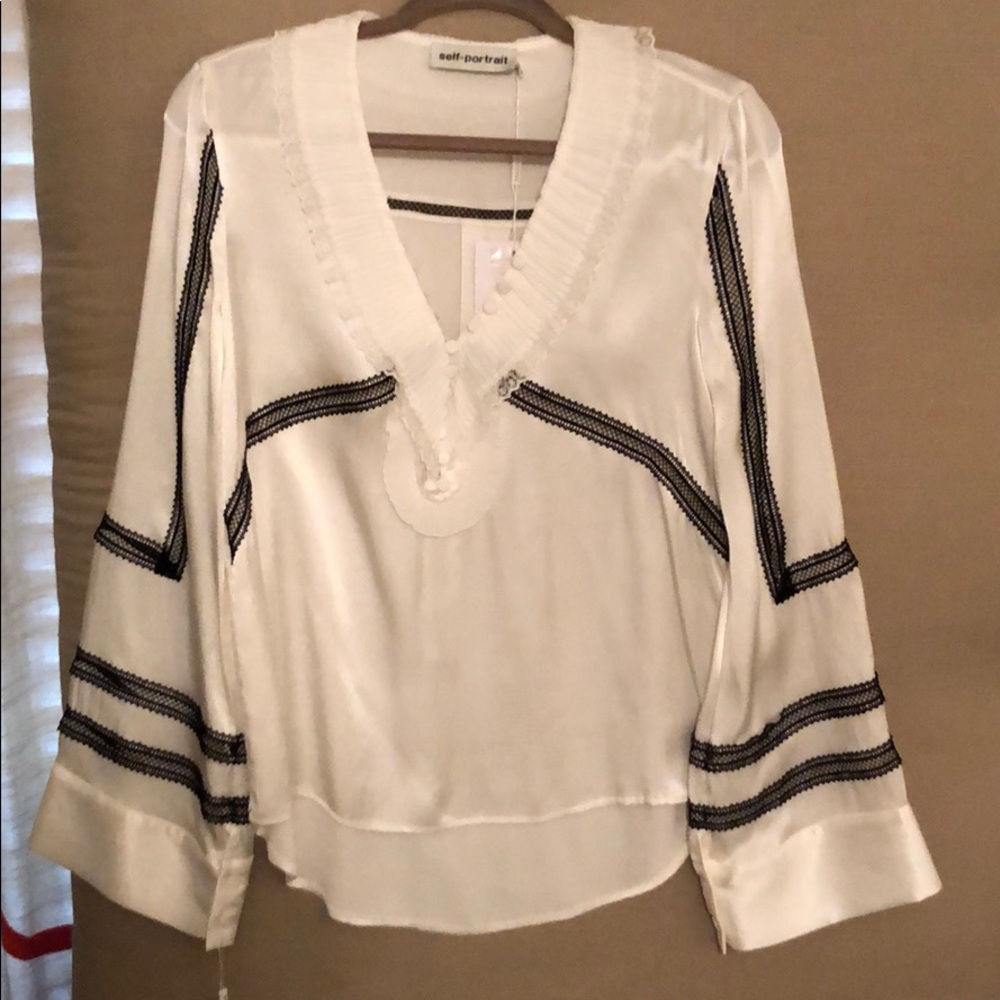 Self portrait blouse